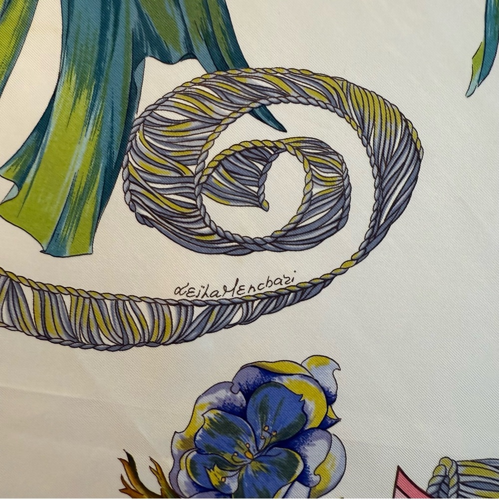 Authentic Hermes Scarf - Picture 8 of 13
